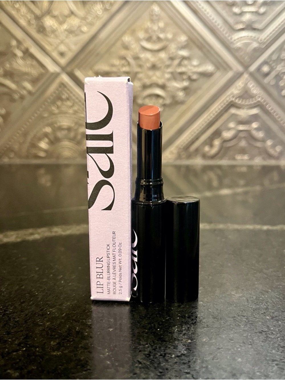 Saie Lip Blurring Matte Lipstick- Nouveau